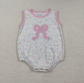 Girls • Floral Pink Coquette Bow Bubble