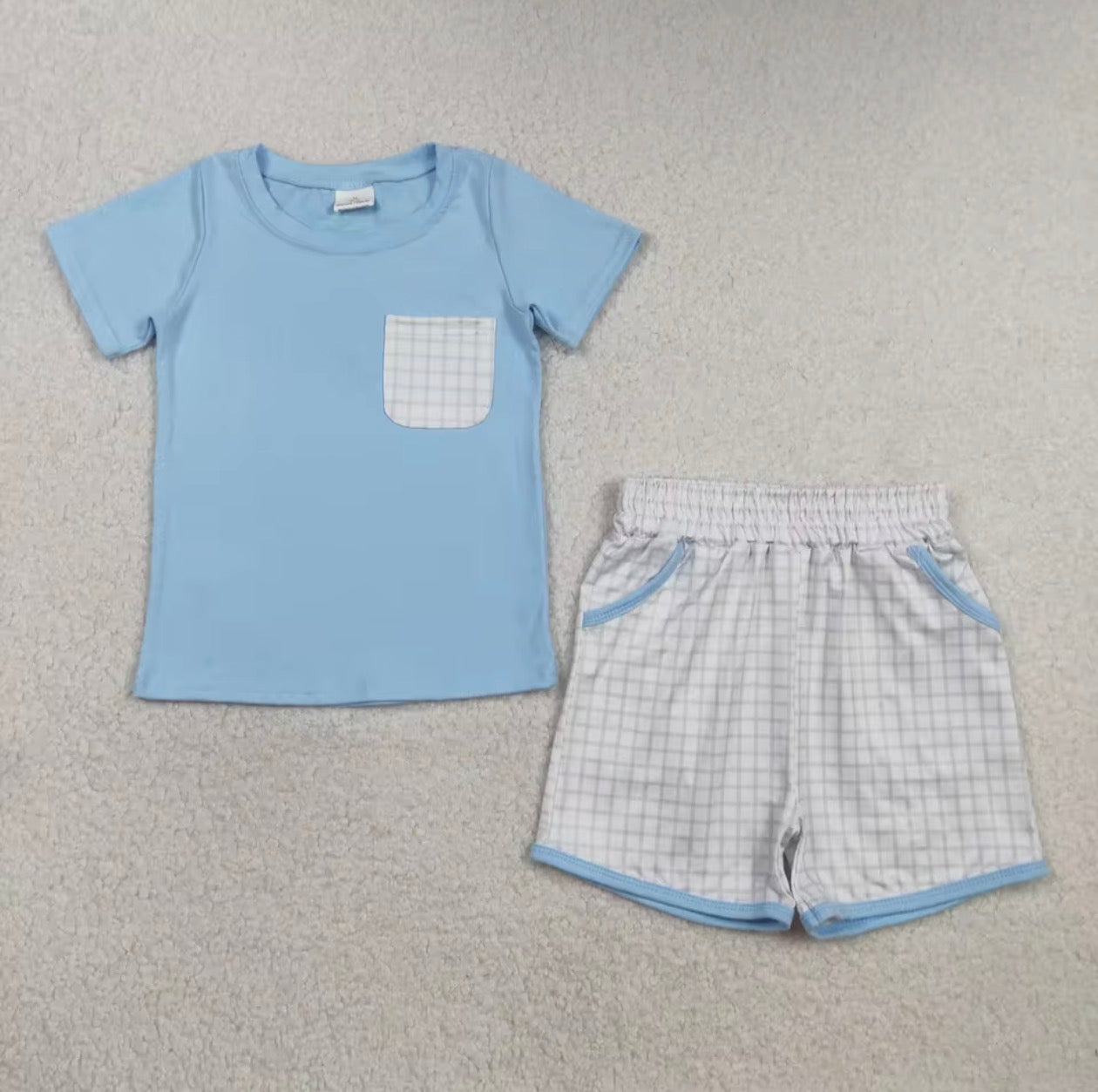 BOYS • Blue Skies Short Set