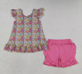 GIRLS • Flower Child Ruffle Set
