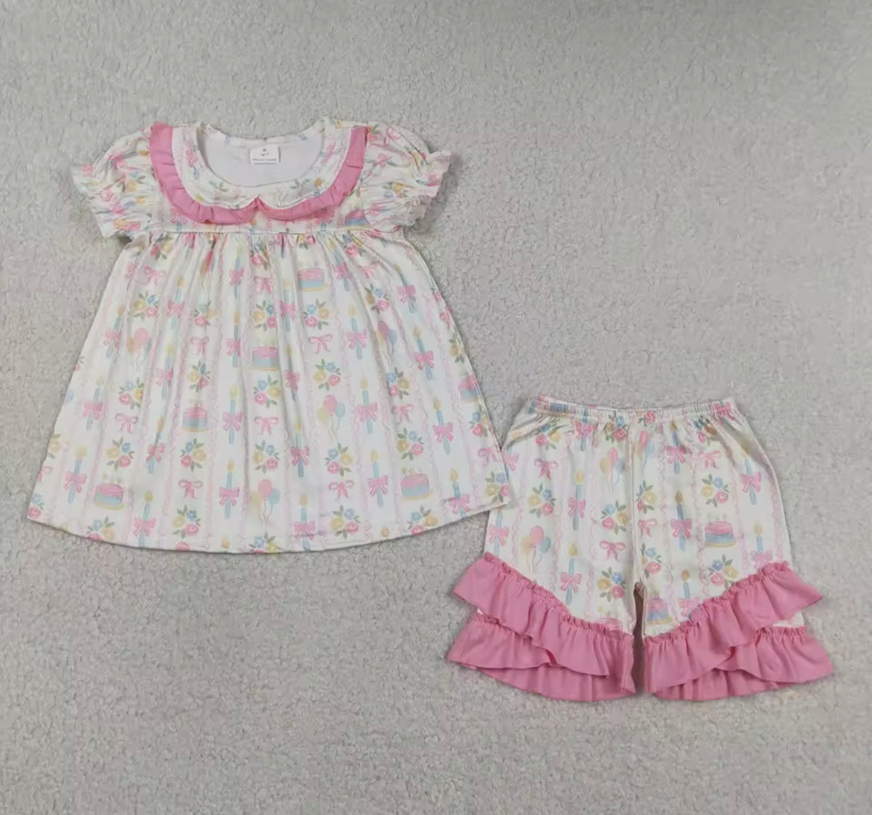 GIRLS • Sweet Celebration Ruffle Set