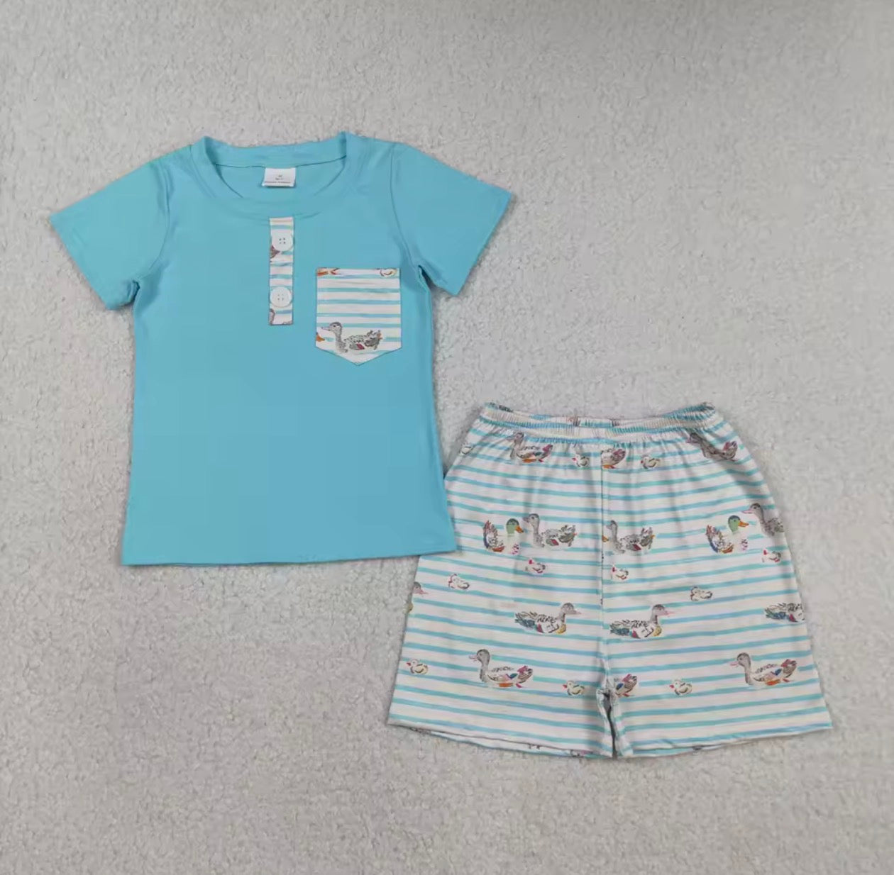 BOYS • Ducky Days Short Set