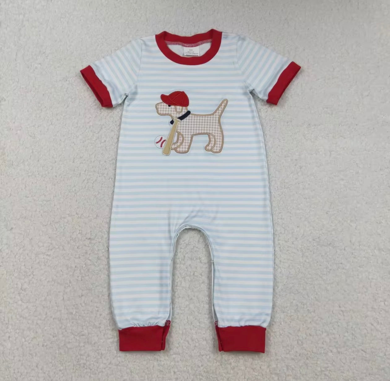 BOYS • Play Ball Puppy Romper