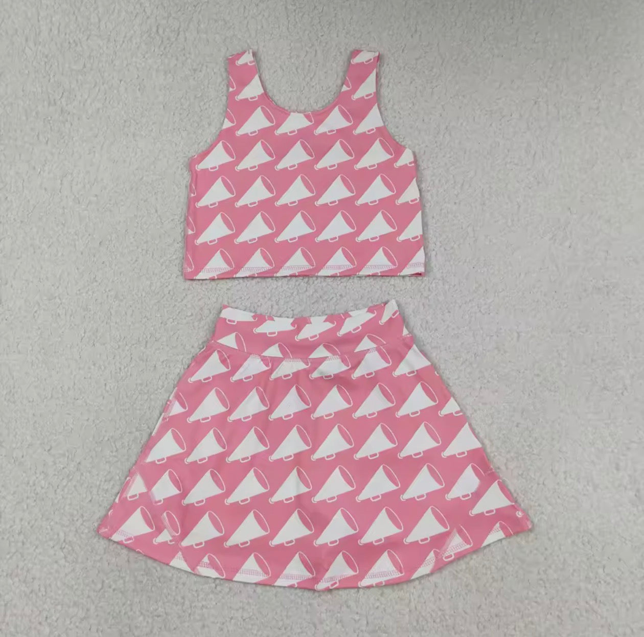 GIRLS • Pink Spirit Skirt Set